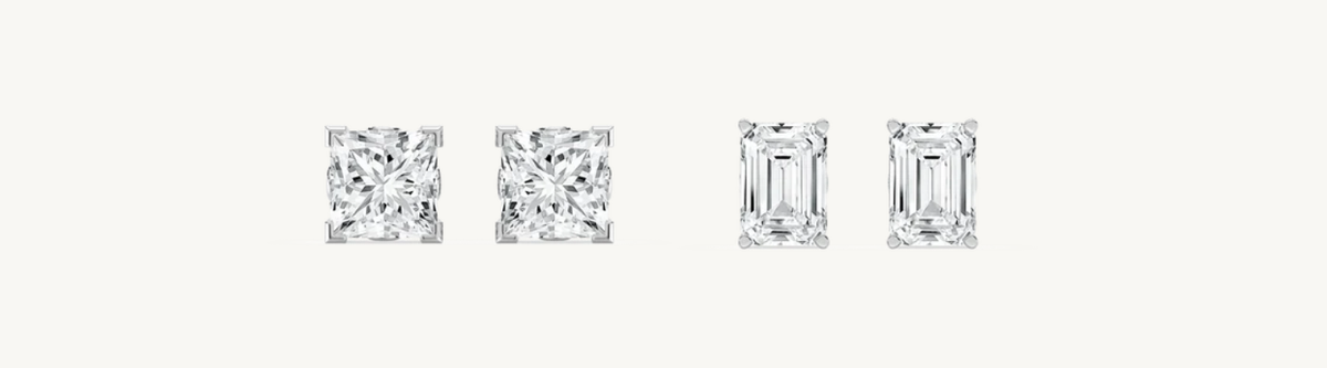 14K White Gold Earrings