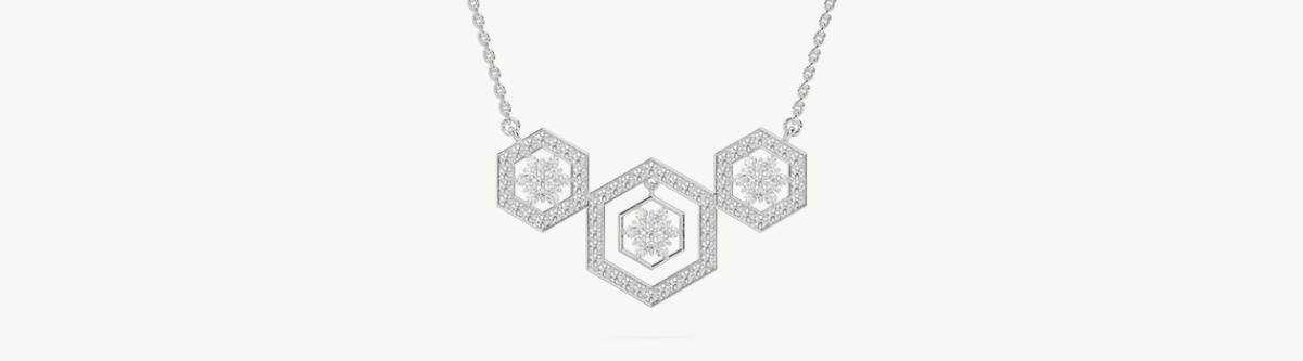 14K White Gold Necklaces