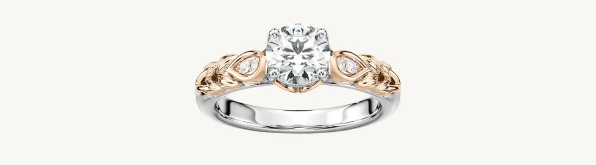 Two Toned Gold Rings