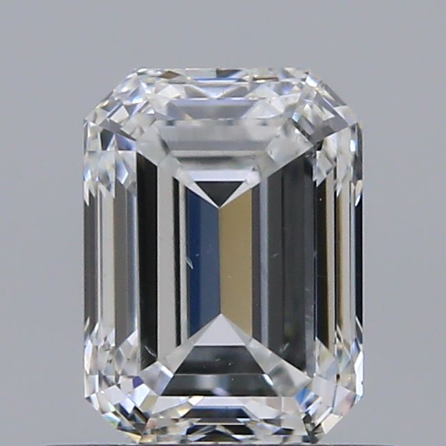 0.7 ct Emerald Natural Diamond — D / SI1 (GIA)