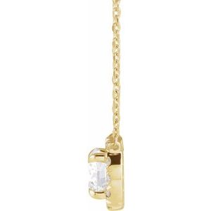 French-Set Halo-Style Necklace or Center