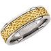 Celtic-Inspired Comfort-Fit Half Round Band