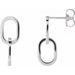 Interlocking Oval Earrings