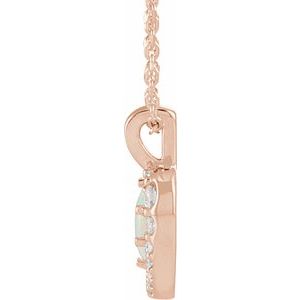 Halo-Style Cabochon Necklace or Pendant