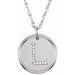 Posh Mommy® Initial Necklace or Pendant