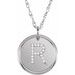 Posh Mommy® Initial Necklace or Pendant