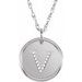 Posh Mommy® Initial Necklace or Pendant