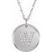 Posh Mommy® Initial Necklace or Pendant