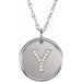 Posh Mommy® Initial Necklace or Pendant