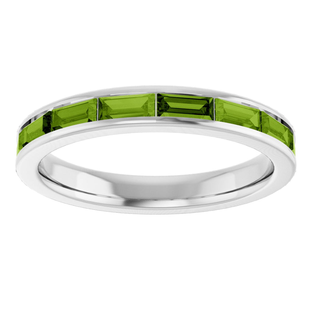 Straight Baguette Stackable Ring