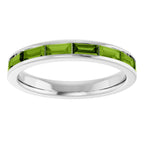 Straight Baguette Stackable Ring