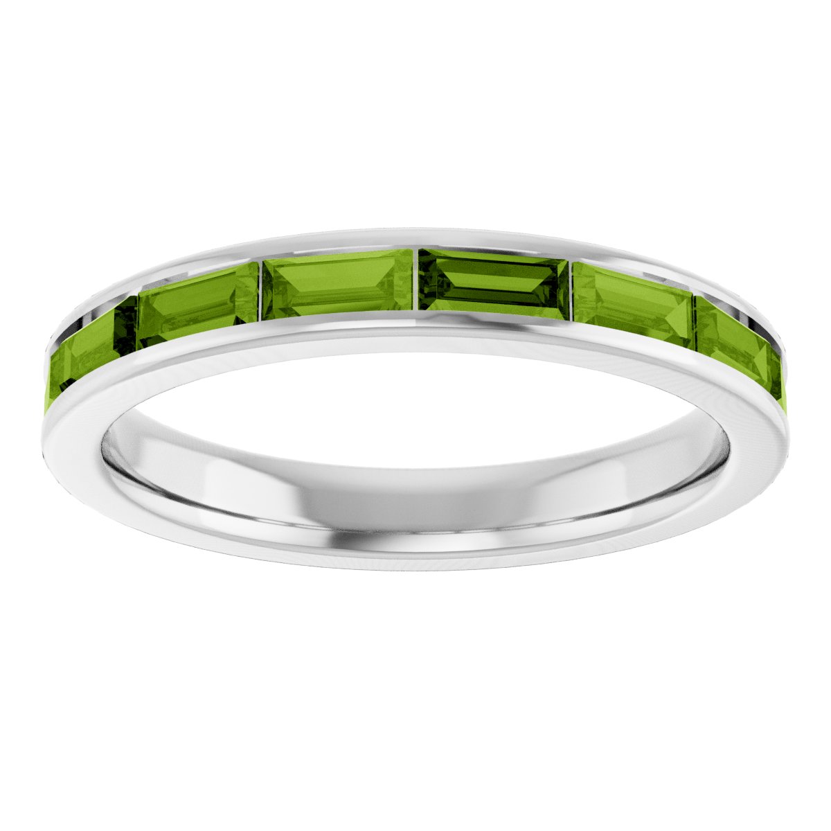 Straight Baguette Stackable Ring