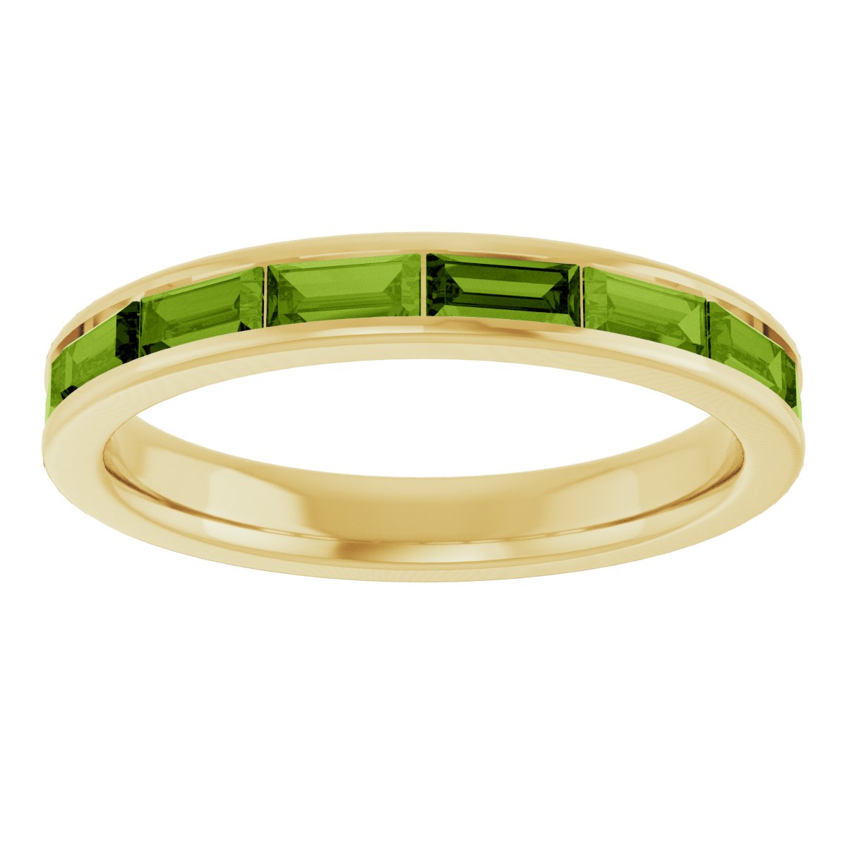 Straight Baguette Stackable Ring