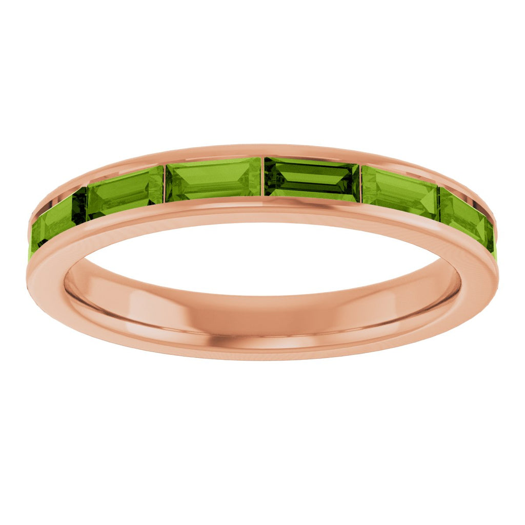 Straight Baguette Stackable Ring