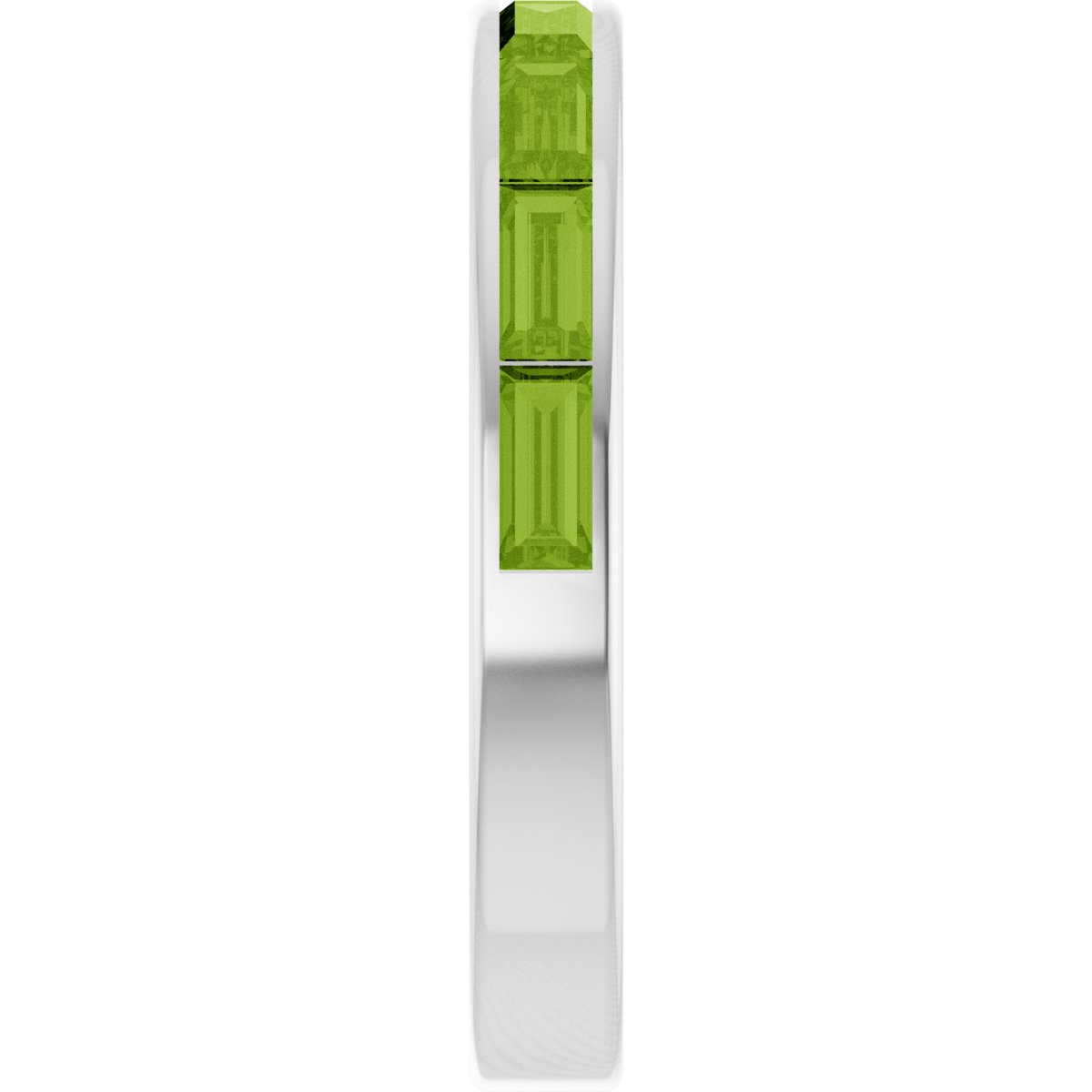 Straight Baguette Stackable Ring
