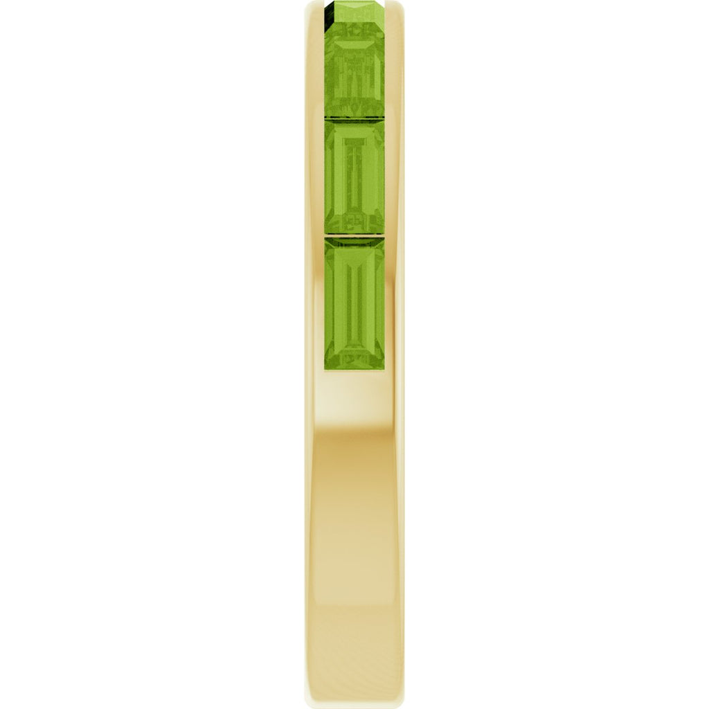 Straight Baguette Stackable Ring