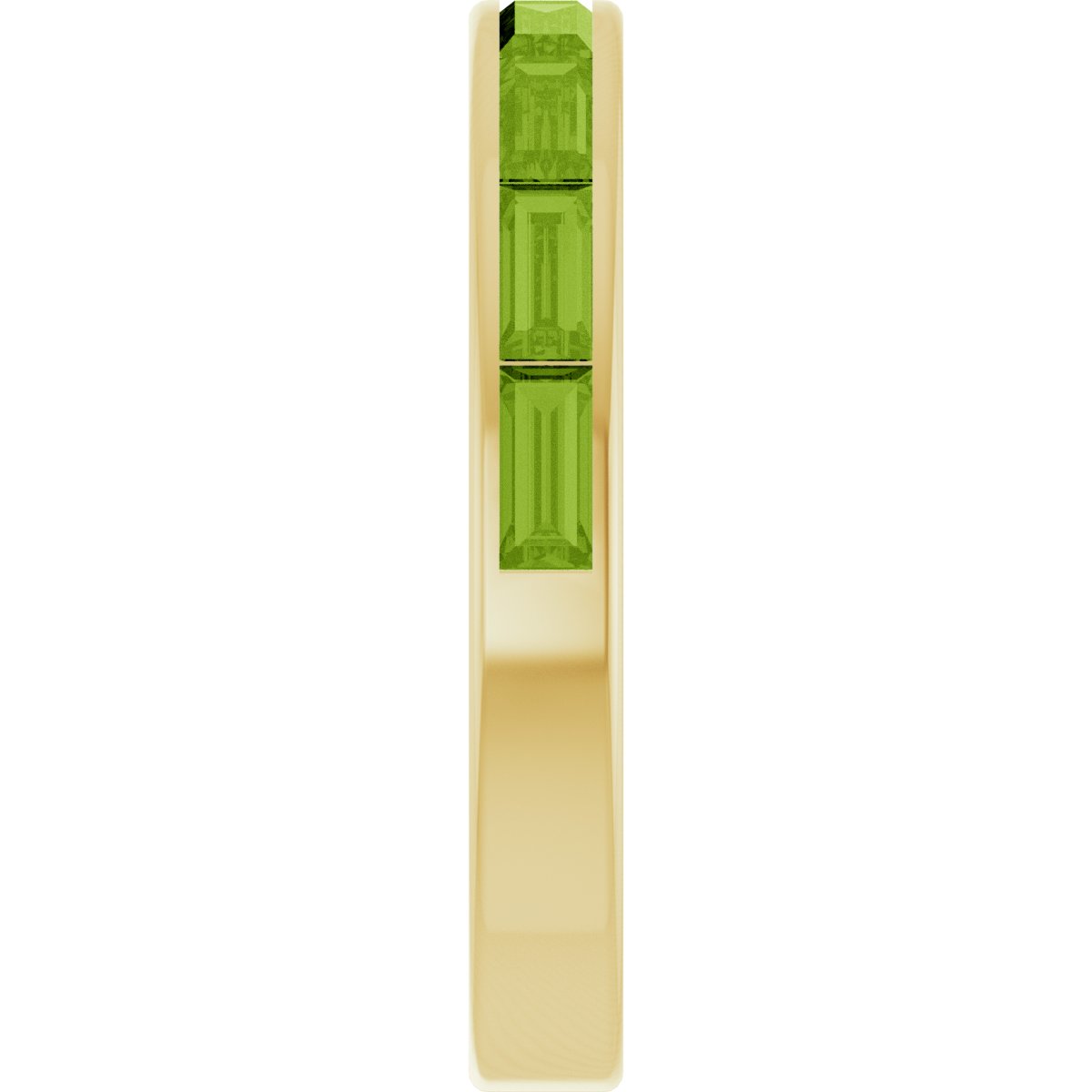 Straight Baguette Stackable Ring