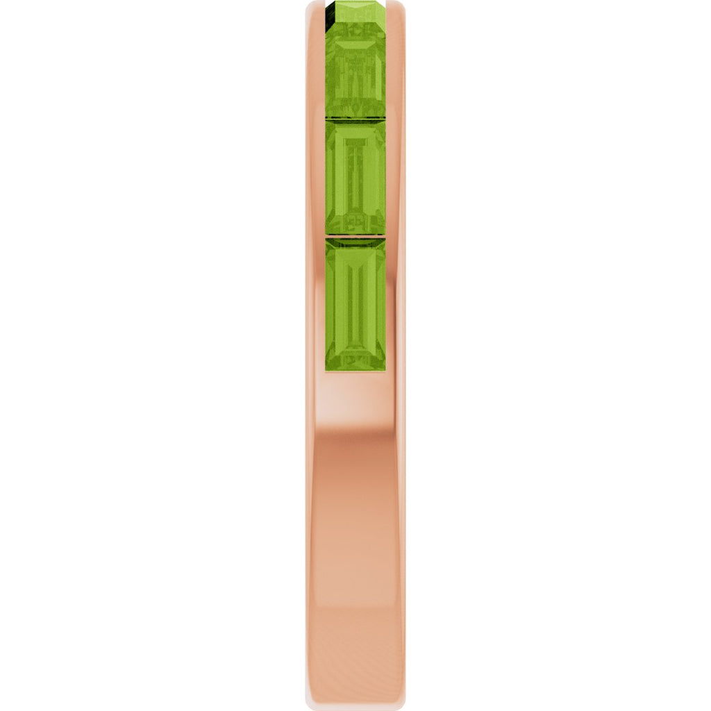 Straight Baguette Stackable Ring