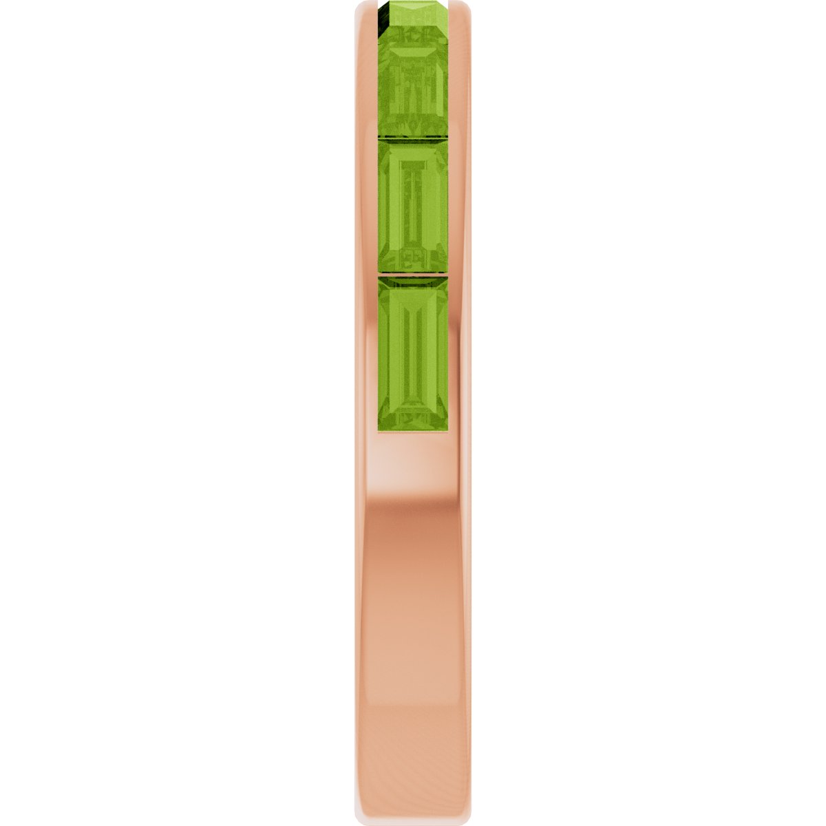 Straight Baguette Stackable Ring