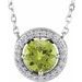 Halo-Style Necklace or Pendant