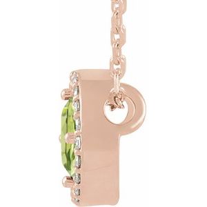 Halo-Style Necklace or Pendant