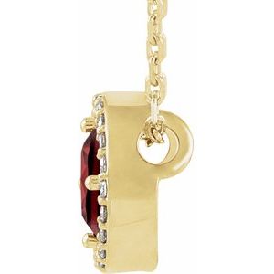 Halo-Style Necklace or Pendant