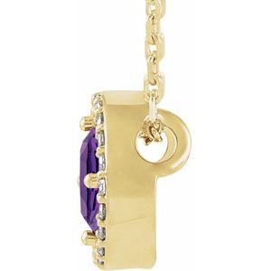 Halo-Style Necklace or Pendant
