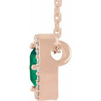 Halo-Style Necklace or Pendant