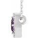 Halo-Style Necklace or Pendant