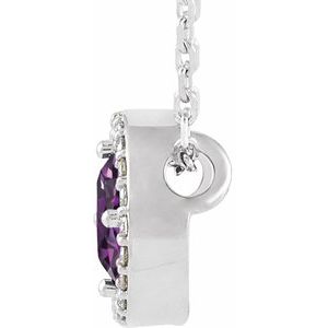 Halo-Style Necklace or Pendant