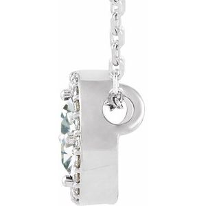 Halo-Style Necklace or Pendant