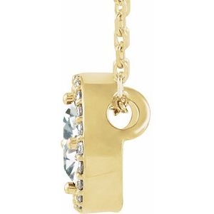 Halo-Style Necklace or Pendant
