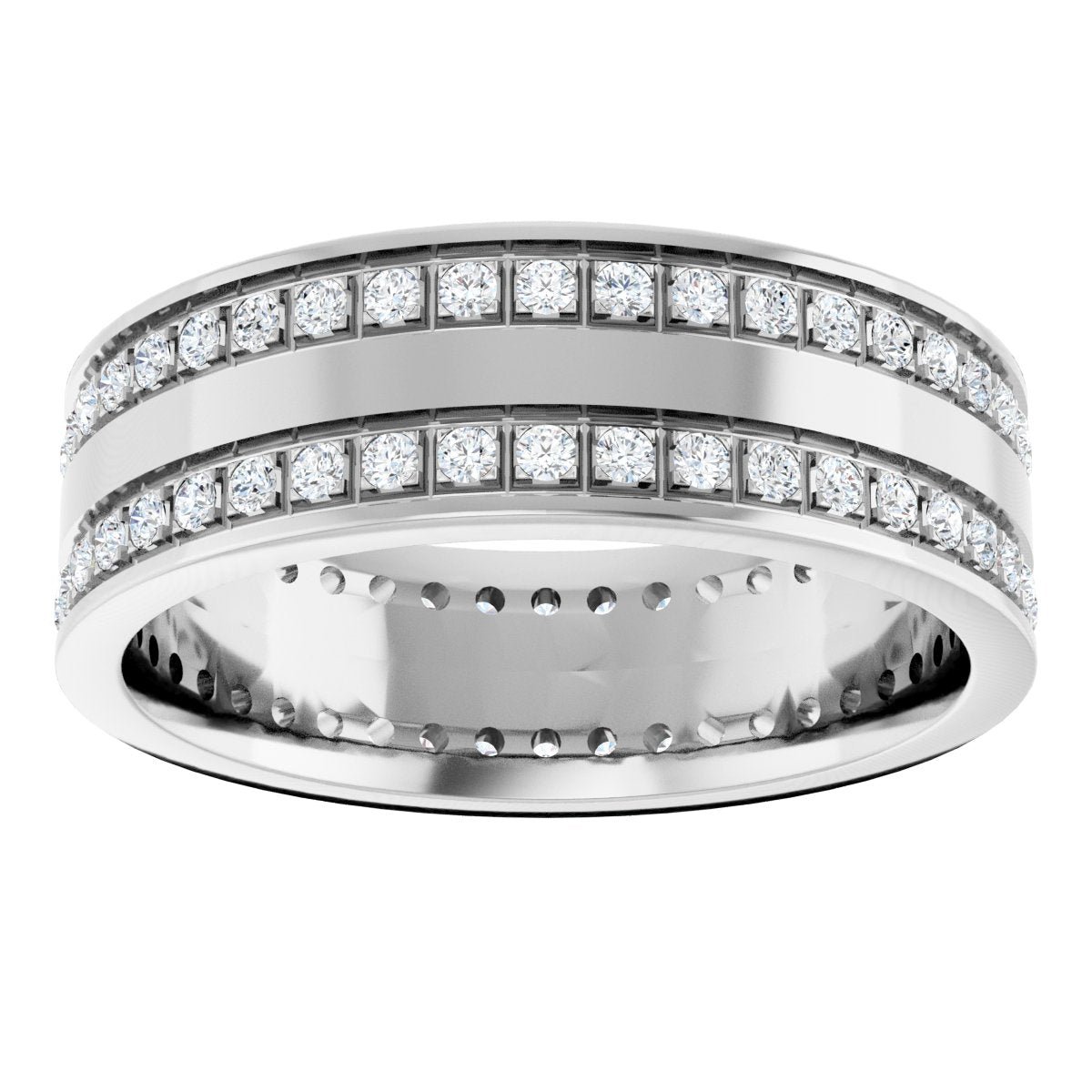 Double Row Accented Band