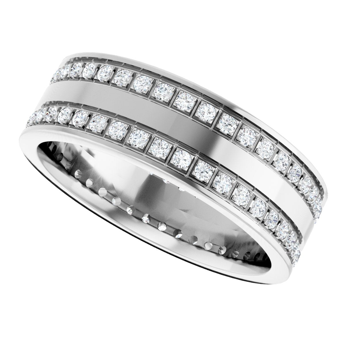 Double Row Accented Band