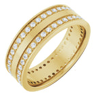 Double Row Accented Band