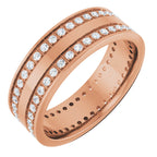 Double Row Accented Band