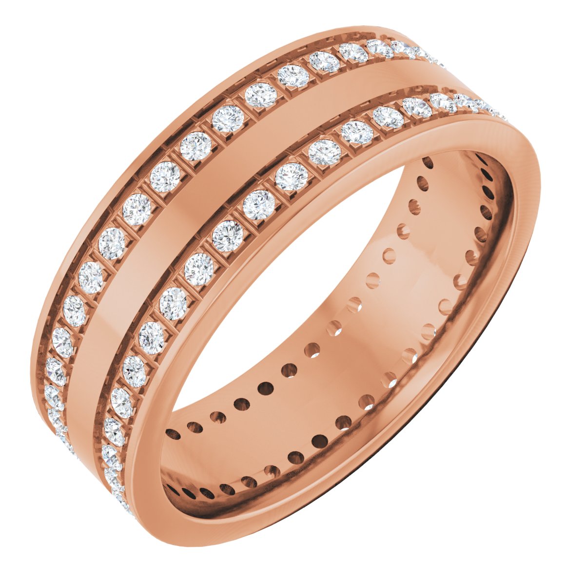 Double Row Accented Band