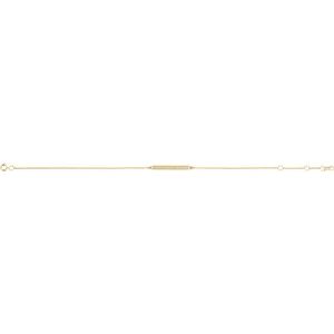 Patterned Bar Bracelet