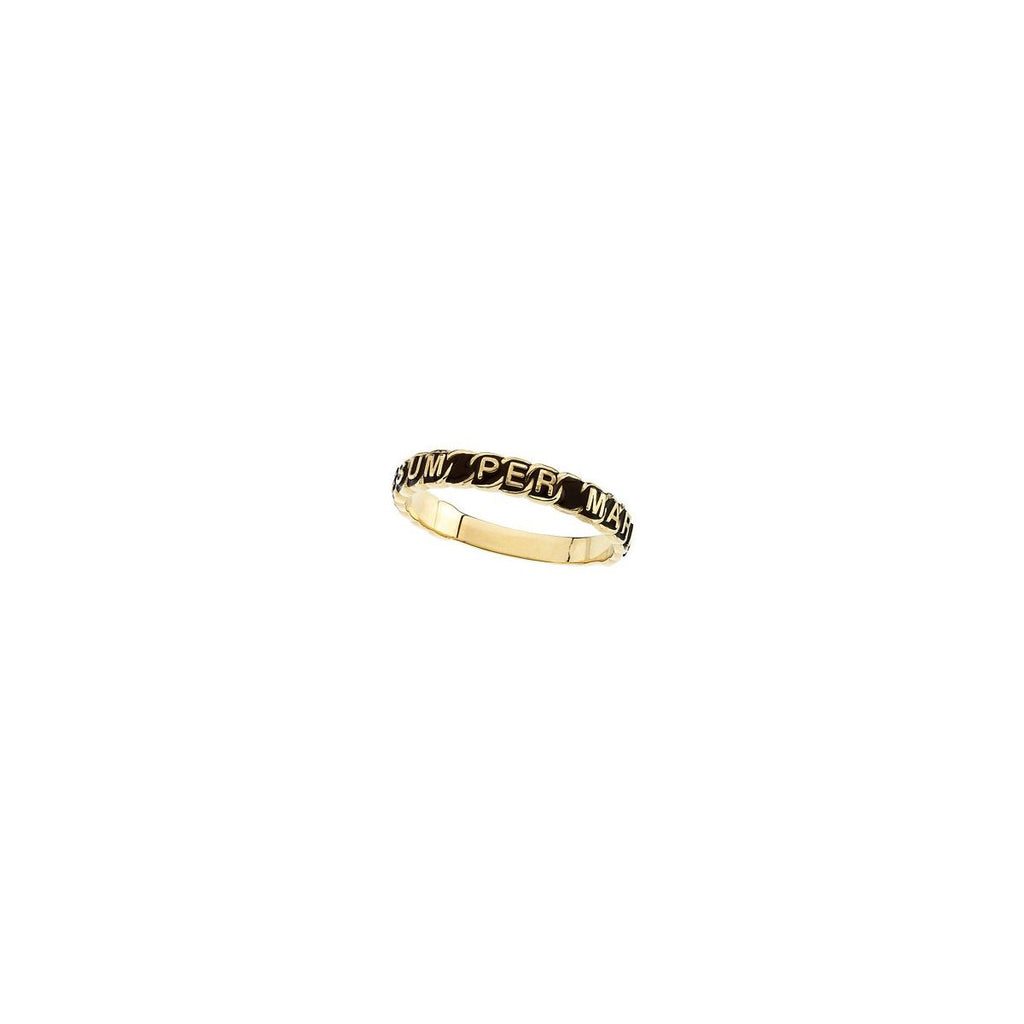 "To Jesus Through Mary" Total Consecration Ring
