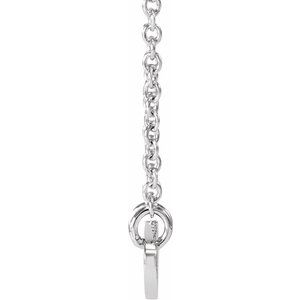 Engravable Oval Necklace