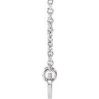 Engravable Oval Necklace