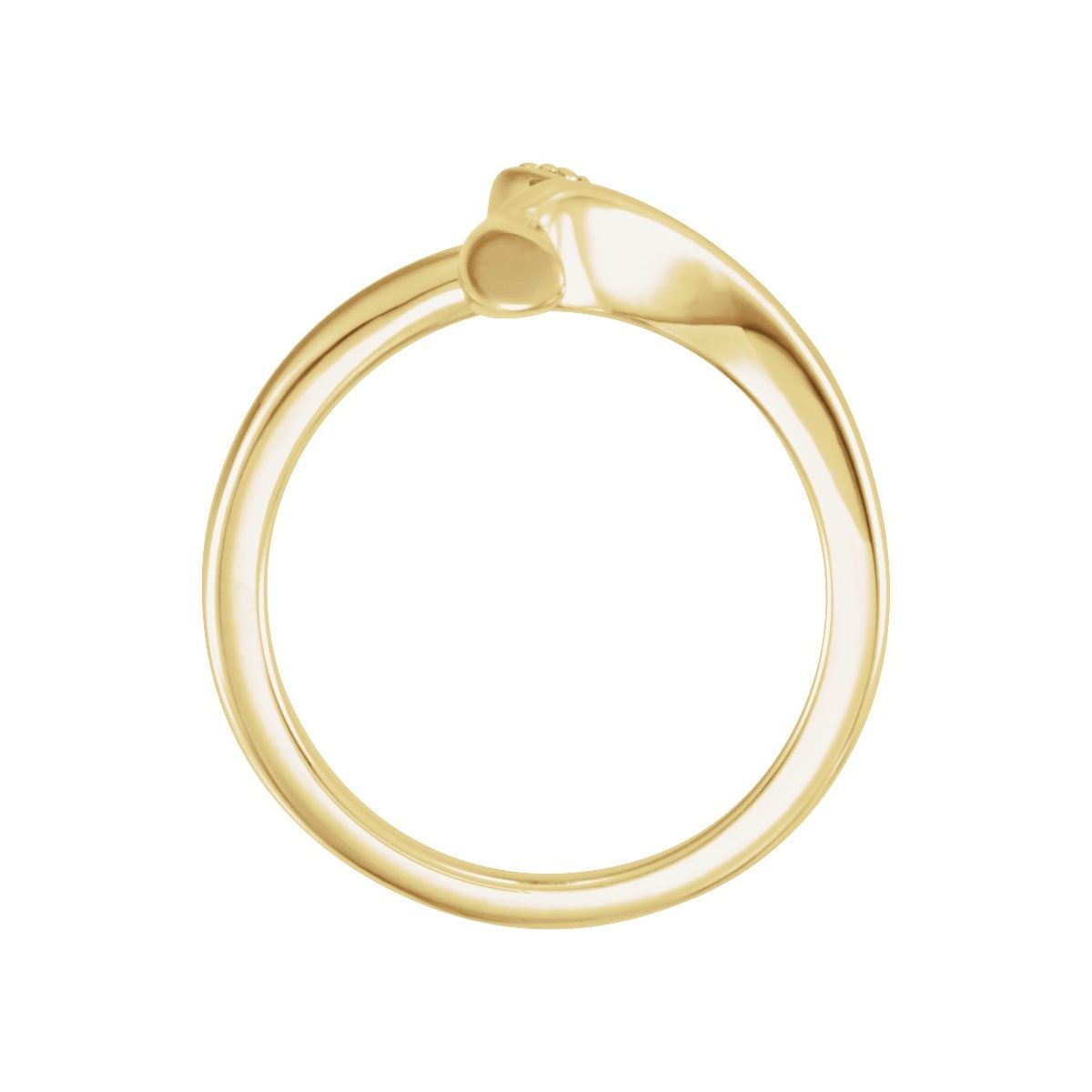 Accented Cross Ring