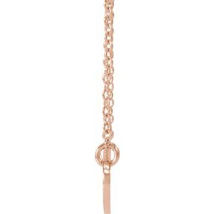 Engravable Oval Necklace