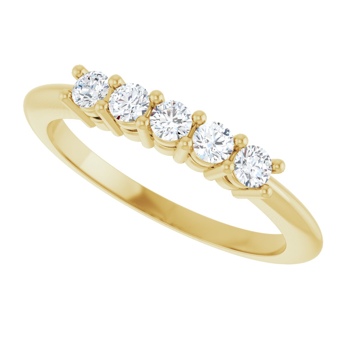 Five-Stone Anniversary Band