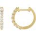 Accented Hoop Earrings