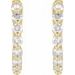 Accented Hoop Earrings