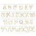 Script Initial Necklace or Center