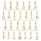 Initial Huggie Earrings