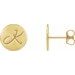 Engravable Disc Earrings