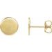 Engravable Disc Earrings